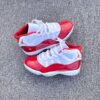 0ffc7441af3ed58f24397b611eaaf5d7 Jordan 11 Shoes RED / WHITE