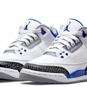Jordan 3 Retro ( White concord Blue)
