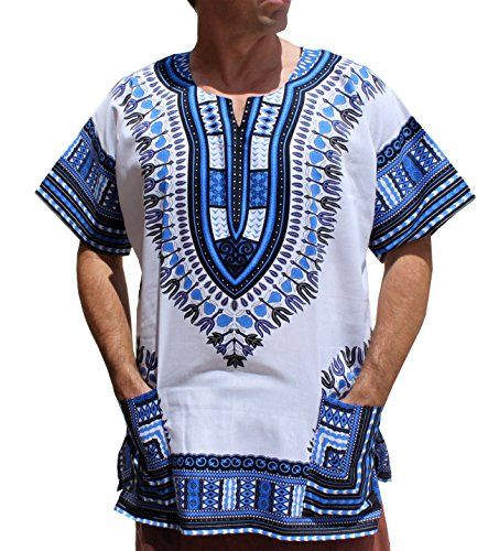 African Dashiki (White / Blanc)