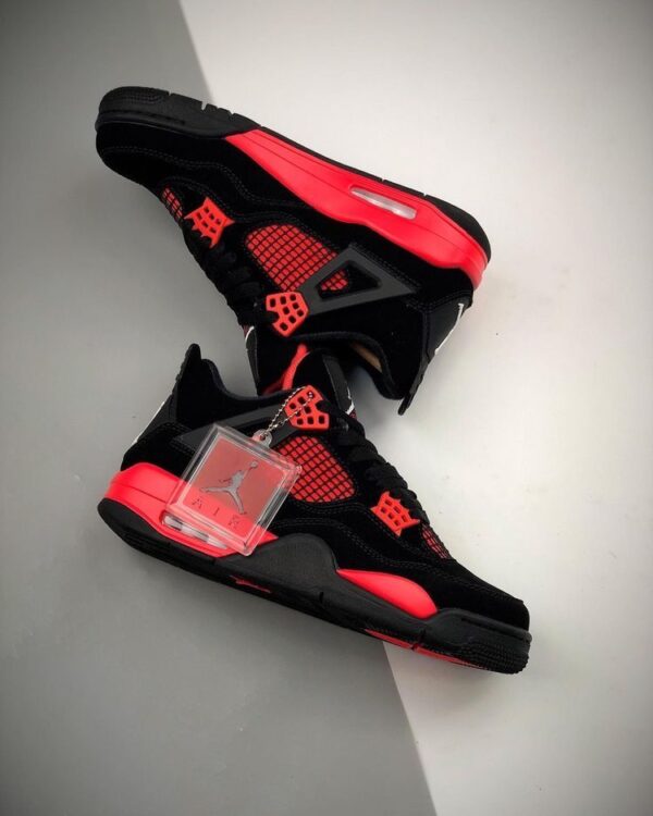 37f2c7219ec3de445ff73d78370dc3e7 Jordan 4 Retro (Red / Black)