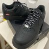 40f6937d3fb63623017e5daedf9f137b Nike Air Force One Full Black ( Supreme)
