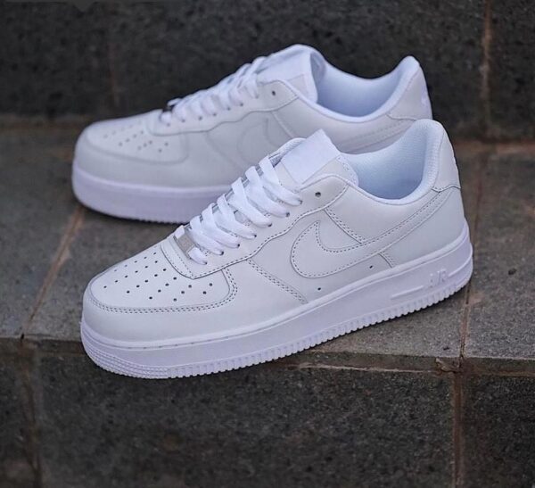 537905227558855730da3d0a5afde890 Nike Air Force One Full White