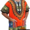 African Dashiki (Orange)