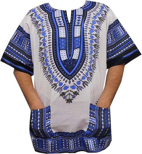 African Dashiki (White / Blanc)