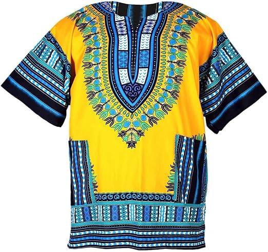 African Dashiki (Yellow / Jaune)