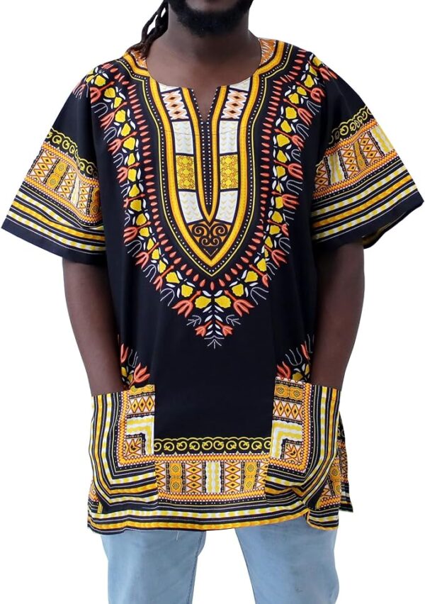 African Dashiki (Black)