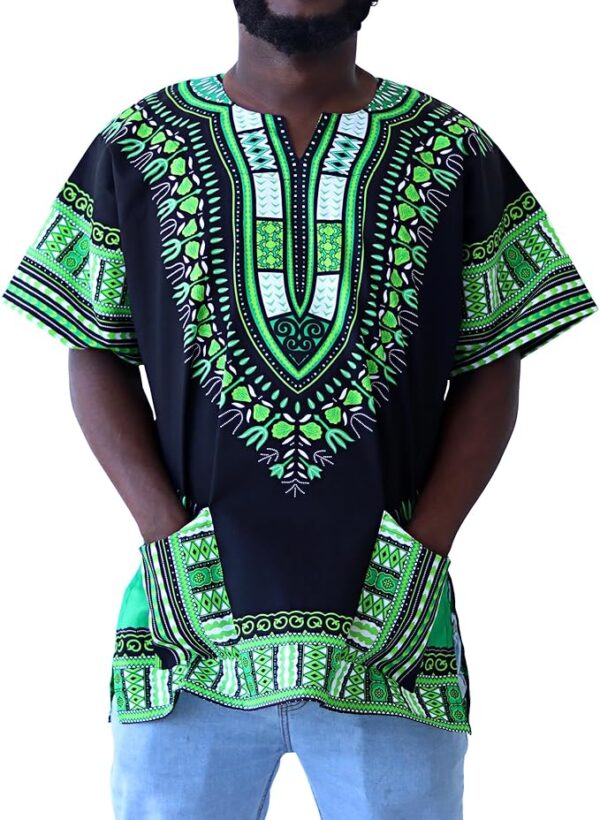 African Dashiki (Green / Vert)