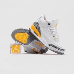 Jordan 3 Retro (White Concorde Yellow)