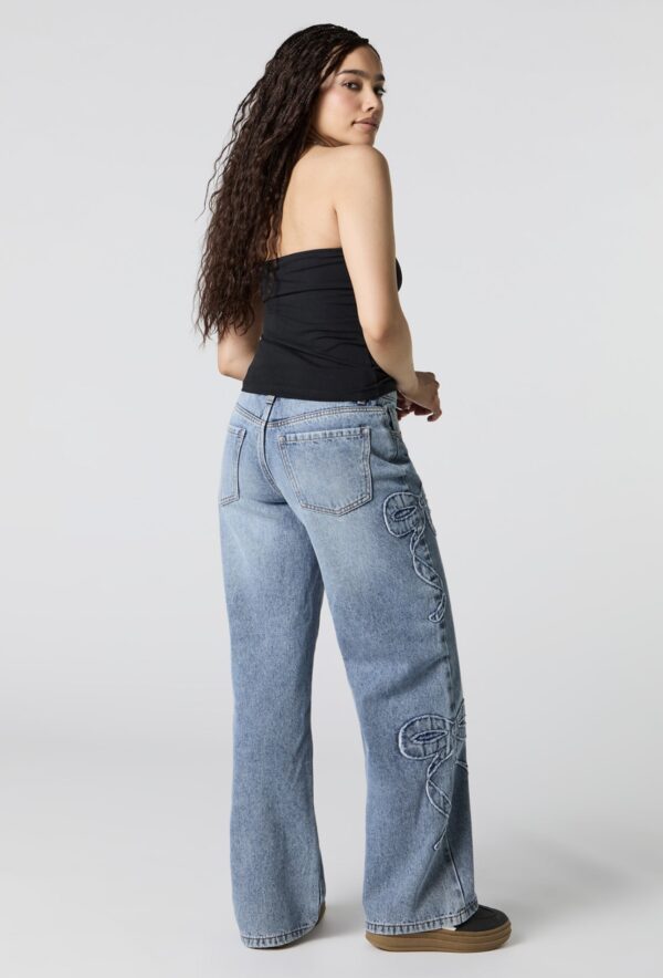 Jean de planchiste à taille basse avec bouck