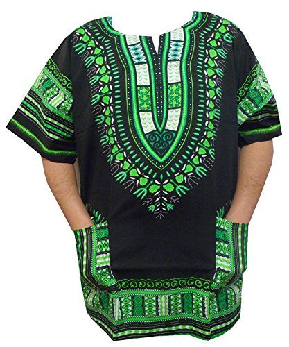 African Dashiki (Green / Vert)