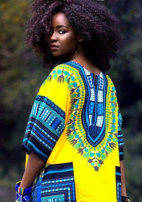 African Dashiki (Yellow / Jaune)