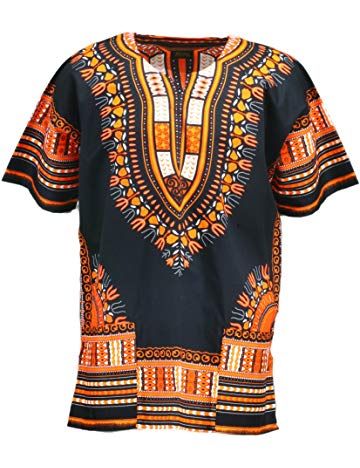 African Dashiki (Black)