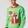 #0001 Chandail de noël (Green motif)