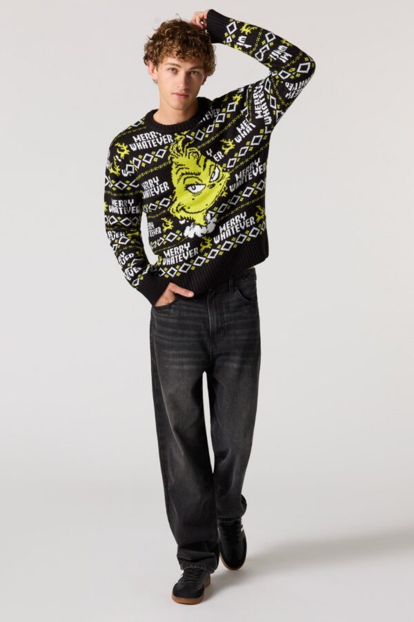 #0001 Chandail De Noël (Black Motif)