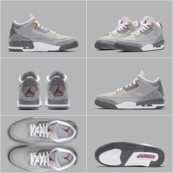 Jordan 3 Retro ( Grew _ Gris )