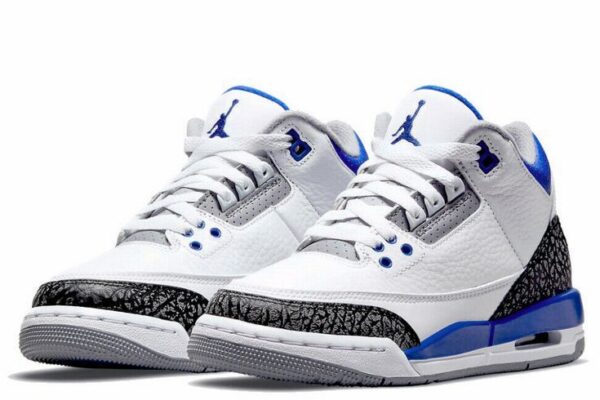 Jordan 3 Retro ( Bleue _ White )
