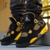 Jordan 4 Retro (Black _ Yellow)