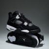 Jordan 4 Retro (Black _ White)