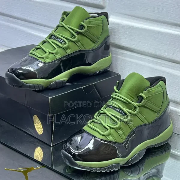 Jordan 11 (Hunter_Green)