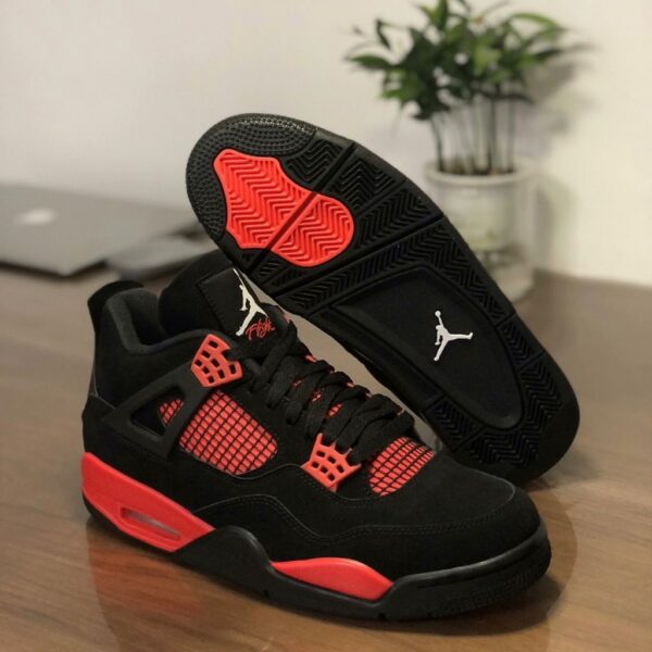 Jordan 4 Retro ( Red _ Black )