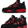 Jordan 4 Retro ( Red _ Black )