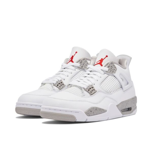 Jordan 4 Retro ( Blancs_Gris)