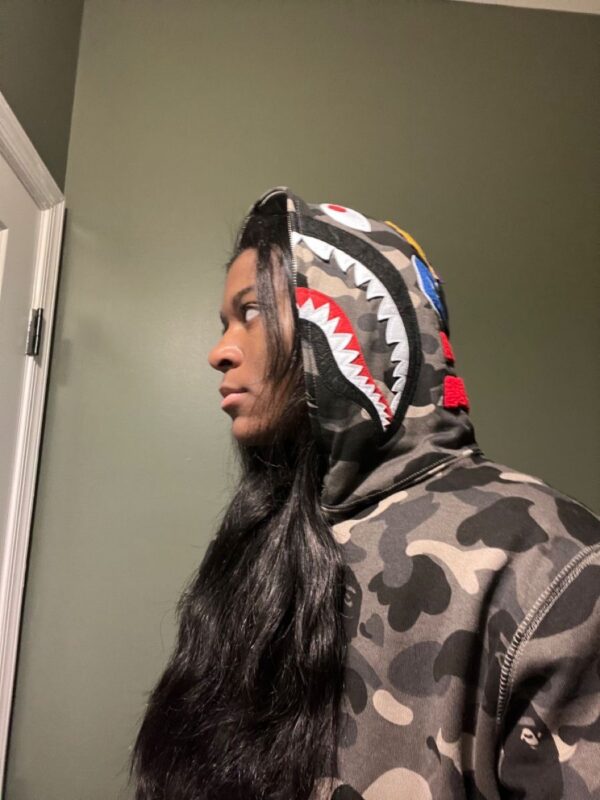 Pull Over En Cotton Bape Black