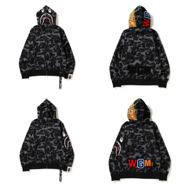 Pull Over En Cotton Bape Black