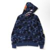Pull Over Avec capuche en coton BaPe (Blue)