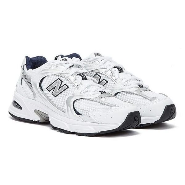 New Balance White/Black 530