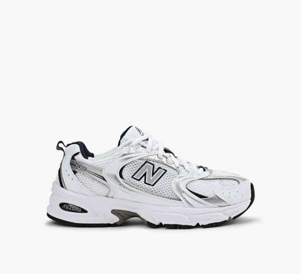 New Balance White/Black 530